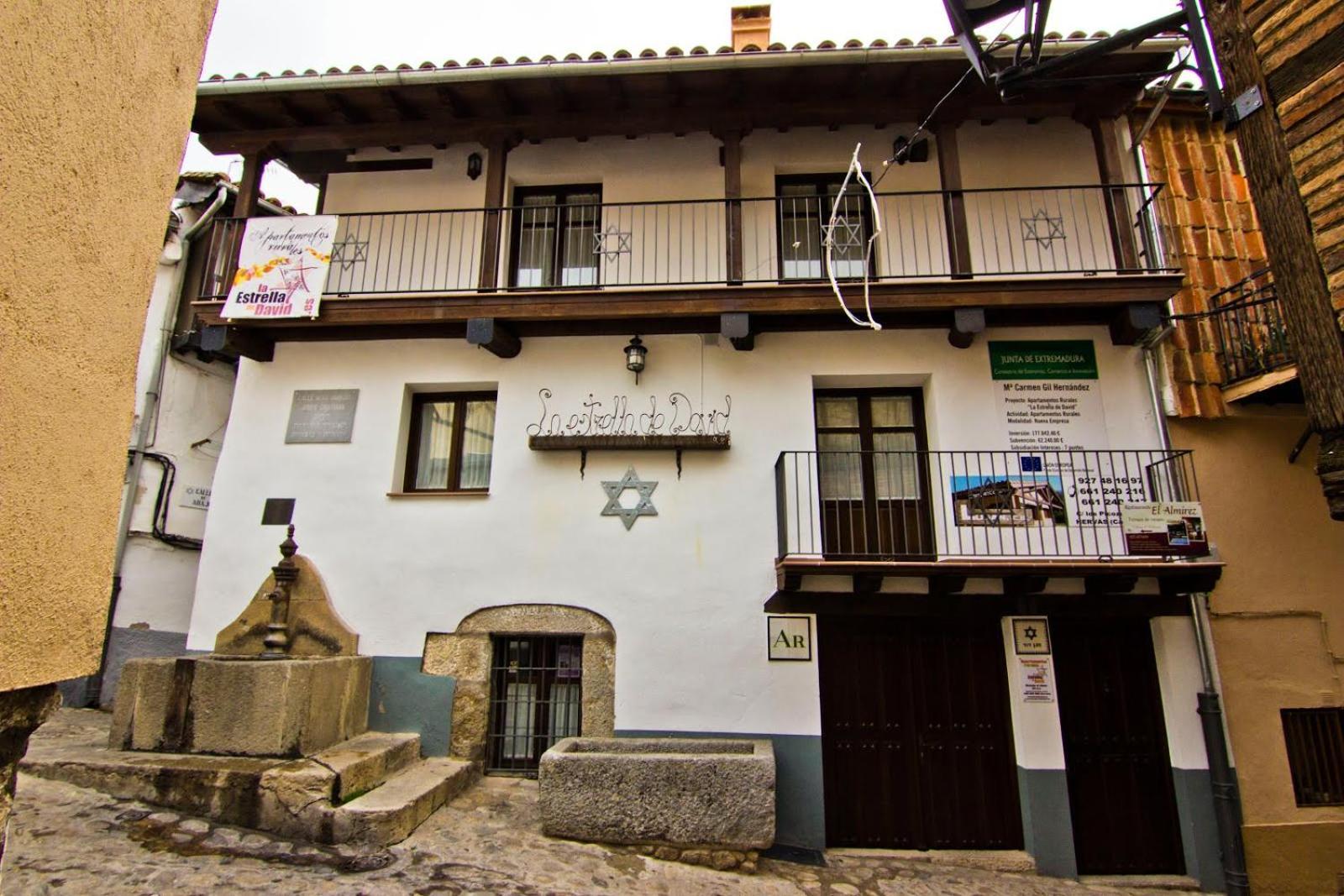 La Estrella De David, Apartamentos Rurales Hervás Kültér fotó